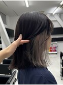 ワンポイントでオシャレなインナーカラー！