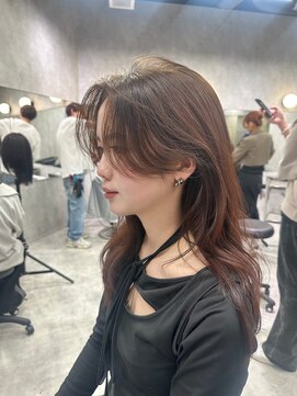 シティ(CITY) かきあげ前髪 カーテンバング レイヤーカット