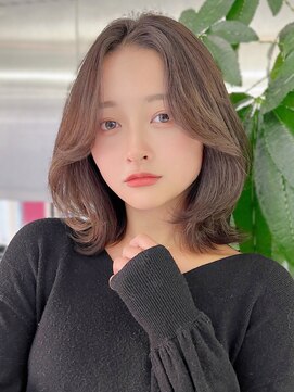 メゾンアクア 表参道(Maison ACQUA) 外ハネボブ/切りっぱなしボブ/ミニボブ/ボブ/グレージュ