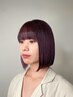 ☆美髪カット＋艶トレンドカラー＋ケアトリートメント【￥12100→￥8800】
