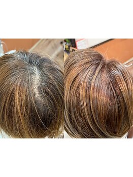 38歳以上の大人女性が、思わず通いたくなるグレイカラー◇染めるだけじゃない、ここだけの提案を♪