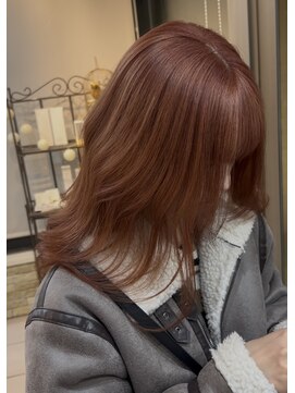 タクミフォーヘアー(TAKUMI for hair) ピンクベージュカラー(ブリーチあり)