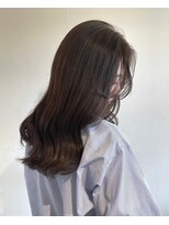 ノイズオオサカ 梅田店(NOISM OSAKA)&nbsp;マッシュボブウルフ前髪アンブレラカラーこなれミディイメチェン