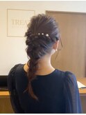 結婚式のお呼ばれヘア_八千代緑が丘駅