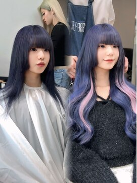 ラピステン 福岡天神 大名店(Lapis) 担当_原島/エクステ/レイヤー/ブリーチ/髪質改善/ブリーチなし