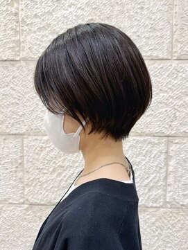 ハピネス 河原町店(Happiness) 丸みショート　顔まわりカット　京都美容室　進詩織