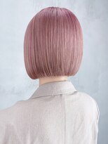 アルバム 銀座(ALBUM GINZA)&nbsp;ボブブリーチショートハイトーン美髪韓国ヘア_ba355083