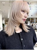 【MINX】似合わせ小顔ウェーブミディアム__銀座/髪質改善
