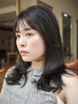 ビュートリアム265(BEAUTRIUM 265) ◆ロングレイヤー/レイヤーカット/黒髪/韓国ヘア/顔周りレイヤー