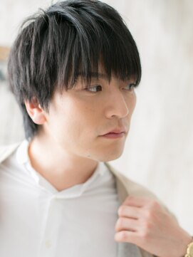 モッズヘア メン 上尾東口店(mod's hair men) 20代30代アッシュブラック清潔感メンズカットZ上尾