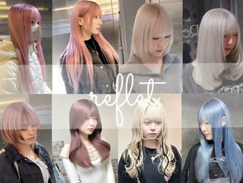 Reflet 新宿三丁目【ルフレ】髪質改善/プルエクステ/ハイトーンカラー