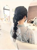 ロングヘアセット