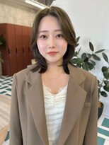 ノエ(noe)&nbsp;ミディアム/ボブ/レイヤーカット/ダブルカラー/ブリーチ/栄c225