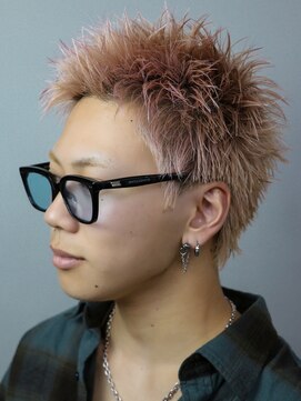 オーシャントーキョー 大阪(OCEAN TOKYO) ベリショスパイキーショートべリーショートアップバングメンズ