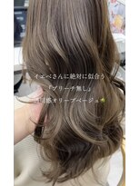ビューナゴヤ 名駅(VIEW NAGOYA) 髪質改善カラー/オリーブベージュ/透明感カラー