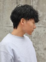 ハニー(HONEY) 縦落ちツイスパ/ツイストスパイラルパーマ/岡崎メンズパーマ