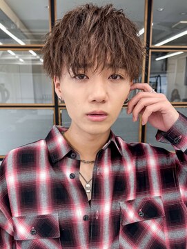 ソアメンズ 渋谷(soar men's) モテる◎ツイスパ×マッシュウルフで旬オシャレ髪