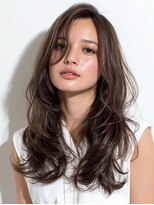アンサ 小倉店(ANSA) 大人可愛いくびれレイヤー×ショコラブラウン