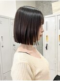 乾かすだけが叶う美髪矯正ボブ/縮毛矯正、髪質改善