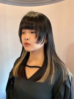 テントー 大泉学園店(Tento-)&nbsp;黒髪インナーカラー