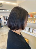 大人フェミニンボブ/ボブ/顔まわり/前髪カット