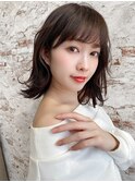 ミディアムレイヤーカット/似合わせカット/髪質改善/錦糸町