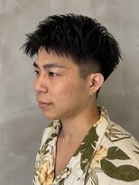 キリ 逗子(kiri)&nbsp;逗子葉山スパイキーショートアップバングフェードカット眉毛R91