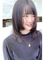 HONORI　艶髪矯正/髪質改善/透明感カラー/ヘッドスパ【ほのり】&nbsp;レイヤーカット/フェイスレイヤー