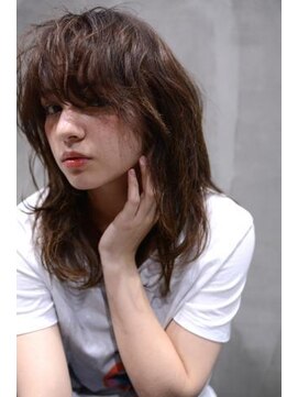 ミラバイグリーン(Mira by green) Ash grayge 【無造作レイヤー】#1