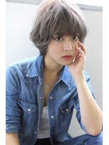 ブラン 梅田(Blanc)&nbsp;【Blanc】外国人風パールグレージュ＿ノーブルショート