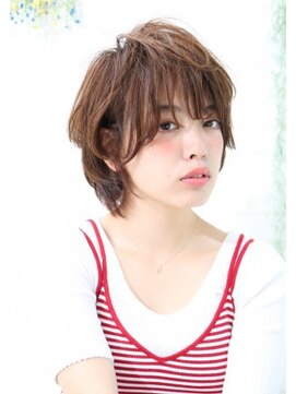 リンダバイネオリーブ 白楽店(Linda by neolive) パーマで動きのある耳かけショート  ♪