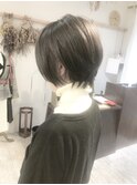 【Marl】グレージュカラーのショートボブ♪