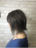 切りっぱなしボブ