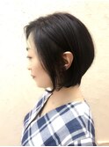 《clairが届ける》大人女子に人気の耳かけ美シルエットボブ