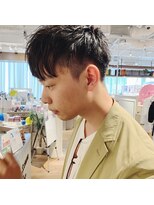 ヘアーエスクールシーユー 枚方T-SITE店(hair S.COEUR×Cu)&nbsp;前髪だけ長めのツーブロック