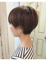 エトワール(Etoile HAIR SALON) マッシュショート/ハンサムショート/ベージュ