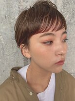 ソイ 下北沢(soi)&nbsp;耳掛けショートのパープルベージュ