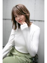 ヘアサロンエム 川越(HAIR SALON M)&nbsp;切りっぱなし♪外ハネミディアム