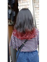 エフォート 毛先カラー