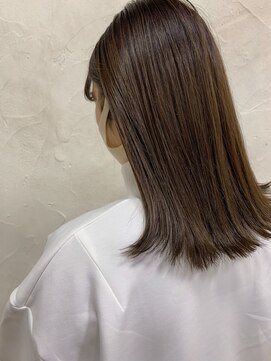 アリー 原宿 表参道(ALLY) 【ALLY 濱田】オリーブベージュ