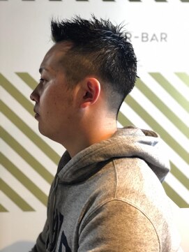 バーバーバー 千葉(BARBER-BAR) フェードカットスタイル