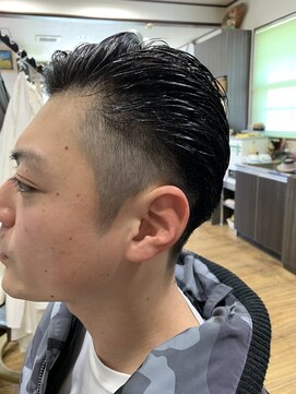 ちどり ツーブロックアシメー