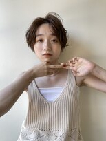 クオン 今泉(quon)&nbsp;【quon】センターパートショート　-天神 今泉 薬院-