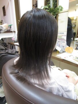 コアフィールフィス(COIFFURE fils) 《見附 今町》女の子 セミロング レイヤー