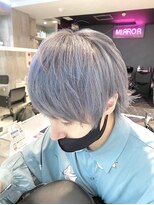 ワンズナゴヤ 名古屋栄店(ONE's NAGOYA) スペインカールスパイキーショートフェザーパーマブルーブラック