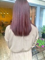 ヘアアンドリラクシングルーム アールフラン(Hair&Relaxingroom arFranc) ピンクレッド