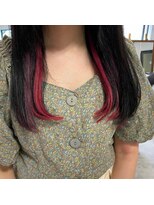 フツーロ 栄(FUTURO)&nbsp;メッシュ/インナーカラー/ハイライト/エクステ/プルエクステ