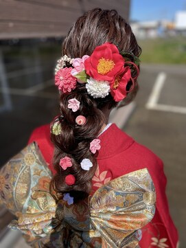 ウエスト(WEST) 編み込んだ