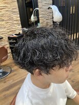 ティーリング(T ring)&nbsp;マッシュ×波巻きパーマ