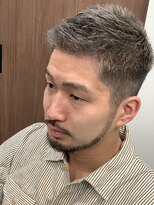 メル(Mel)&nbsp;☆Mel発☆メンズショート☆ブリーチ☆グレーシルバー☆